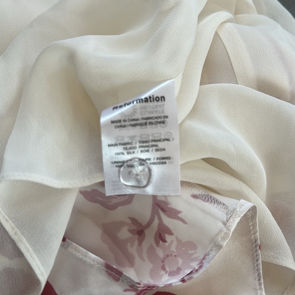 REFORMATION
Women's Earl Silk Floral maxi dress Christa - Picture 9 of 9